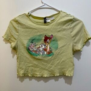 Disney/divided bambi baby tee